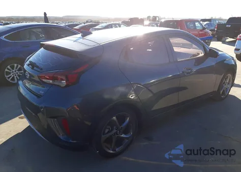 2020 Hyundai Veloster Base из США, поврежденный, VIN KMHTG6AF3LU021562